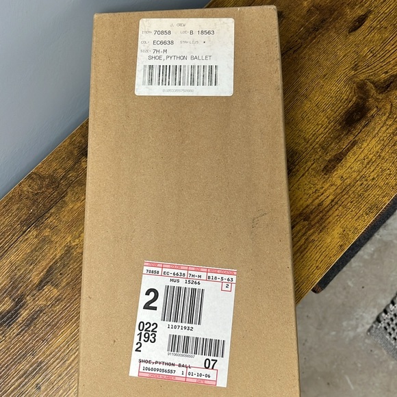 J. Crew python print ballet flats, size 7 1/2 - Picture 16 of 16